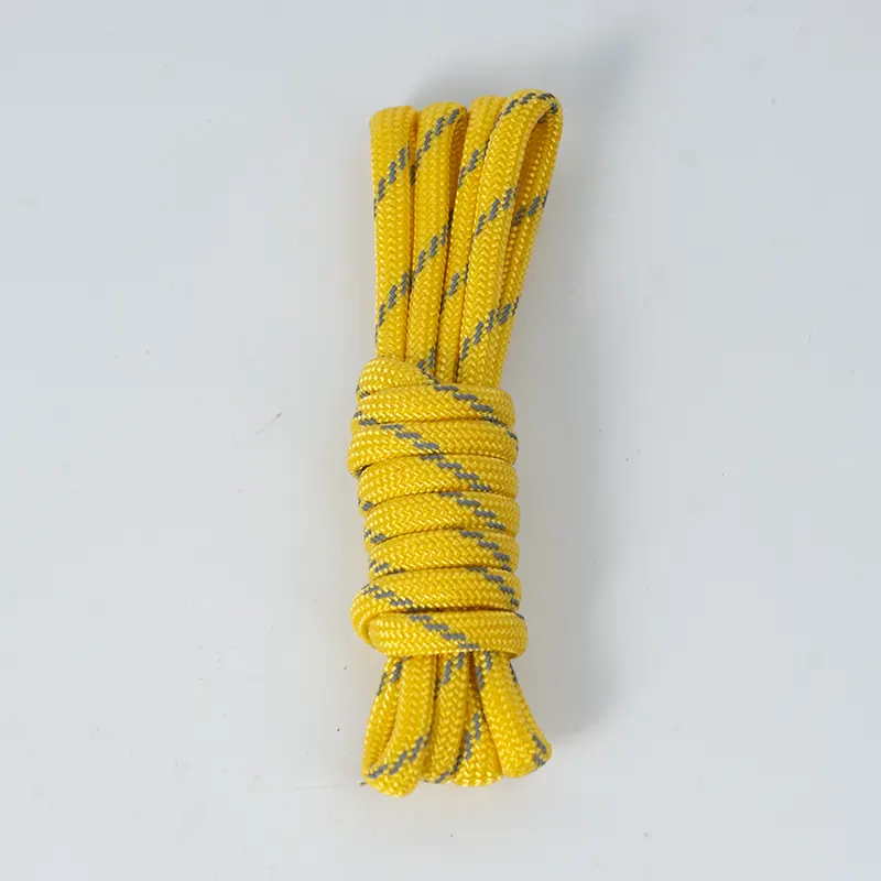 Paracord de poliéster 550 reflectante de 4 mm con núcleo de 7 hebras